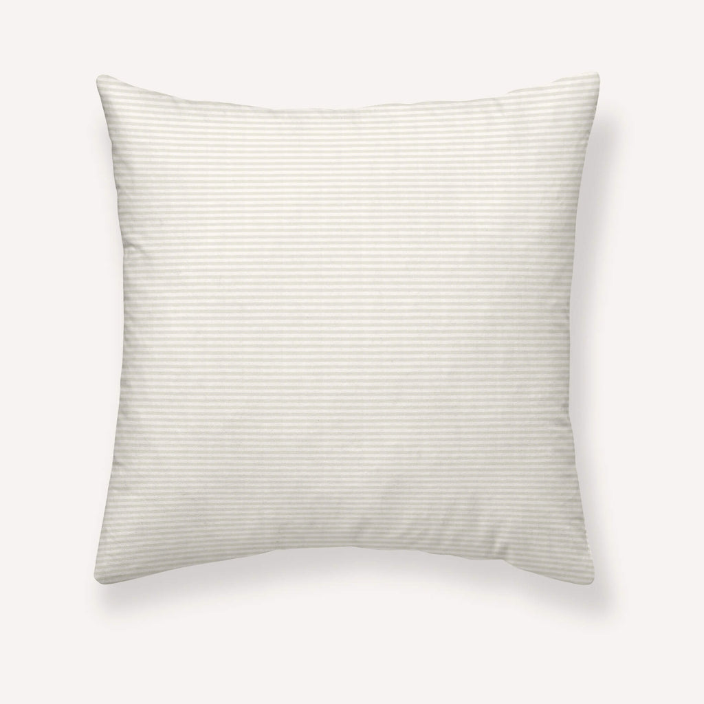 Funda de almohada jacquard Jávea pequeña Lino 0