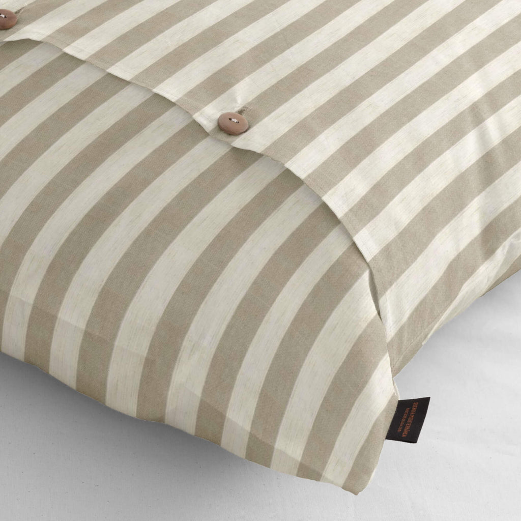 Funda de almohada jacquard Jávea Grande Tabaco 2