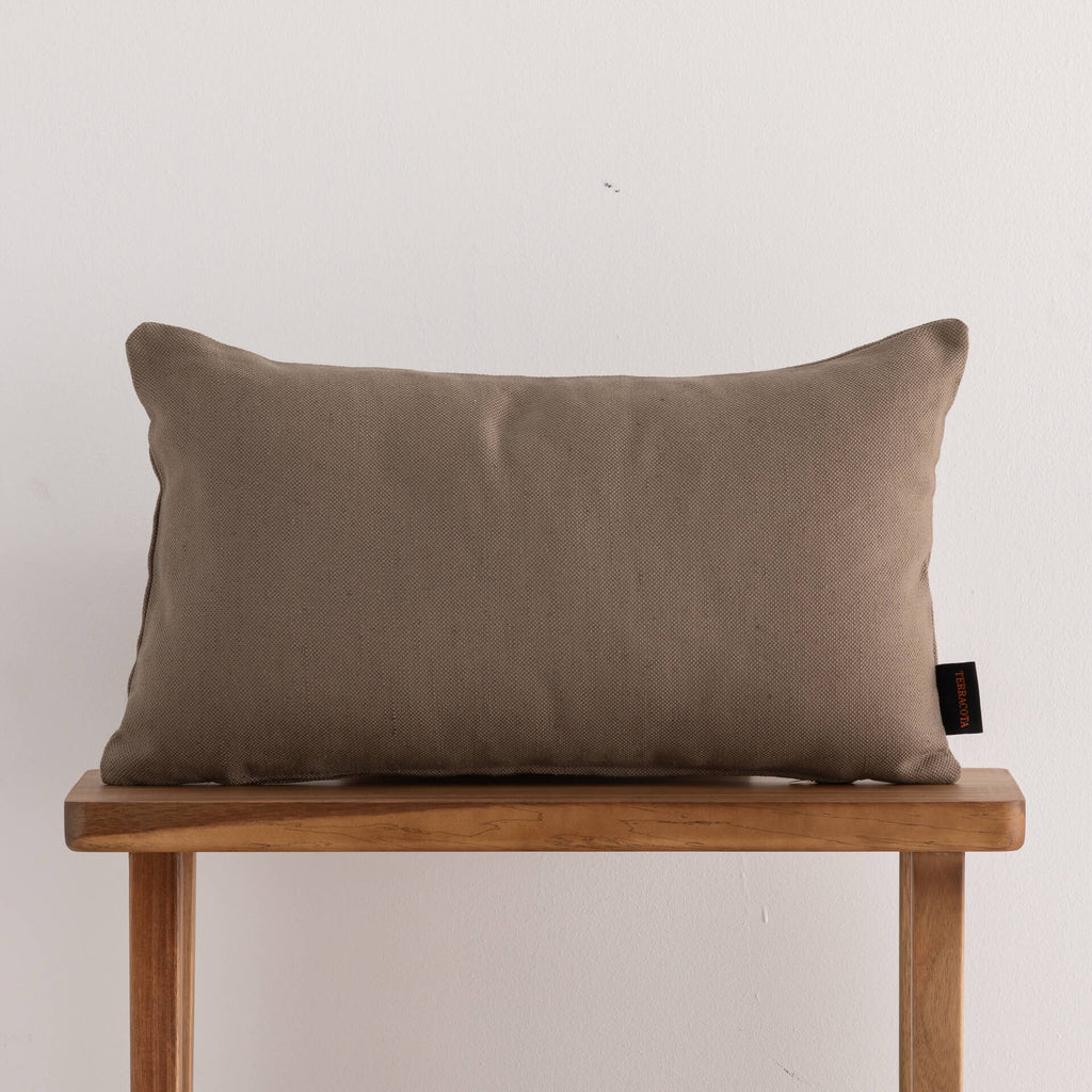 Funda de cojín jacquard 30x50 cm Cascai Wallnut 0