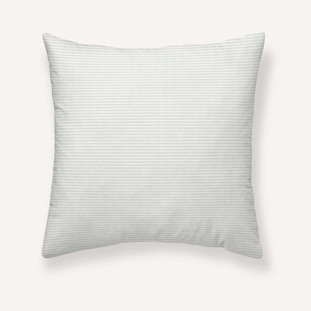Funda de almohada jacquard Jávea pequeña Gris Claro 0