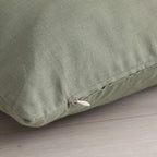 Funda de cojín 100% lino 50x50 cm Olivine 3