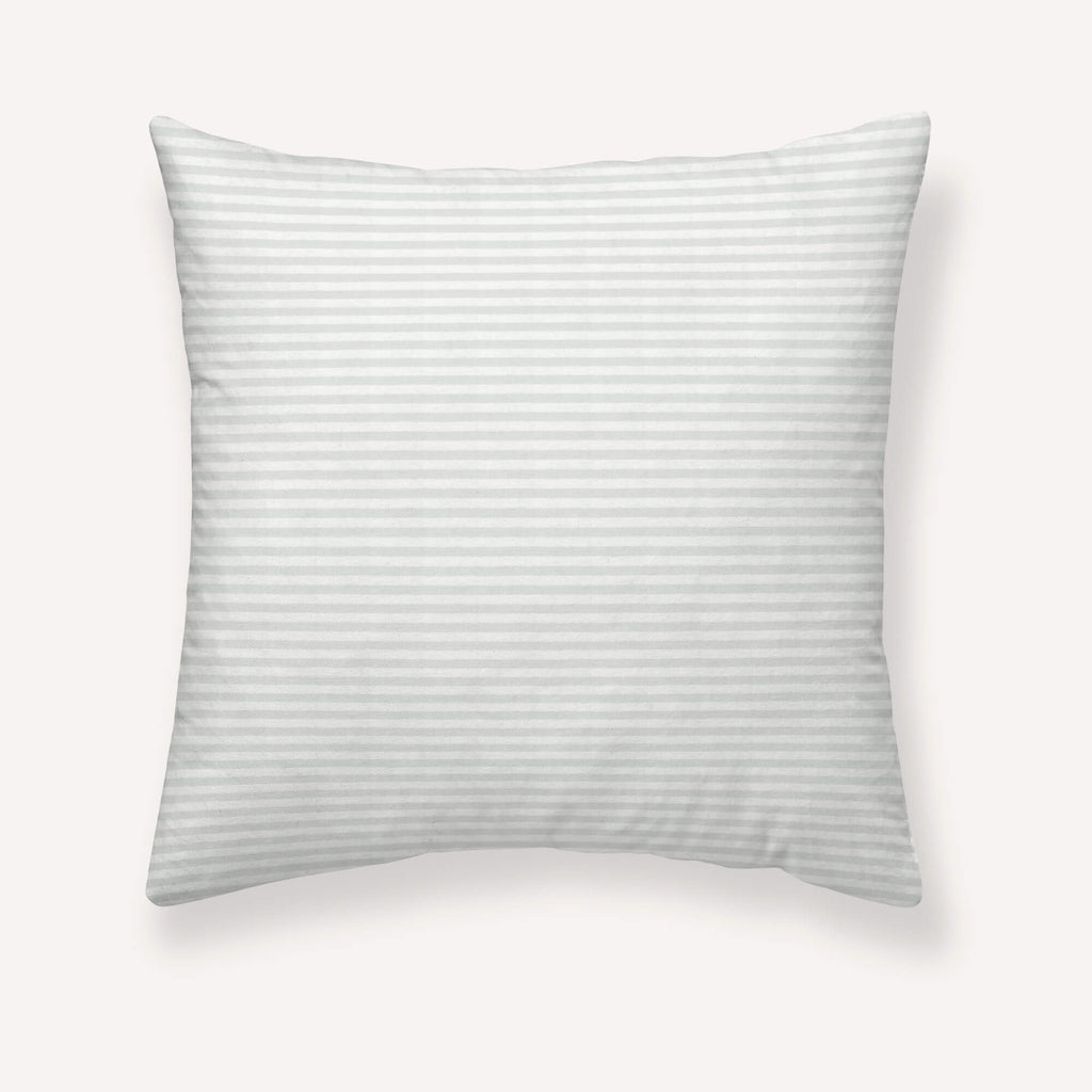 Funda de almohada jacquard Jávea mediana Gris Claro 0