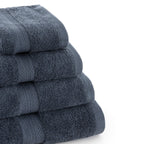 Toalla 100% algodón peinado 650 gr. Denim Blue 2