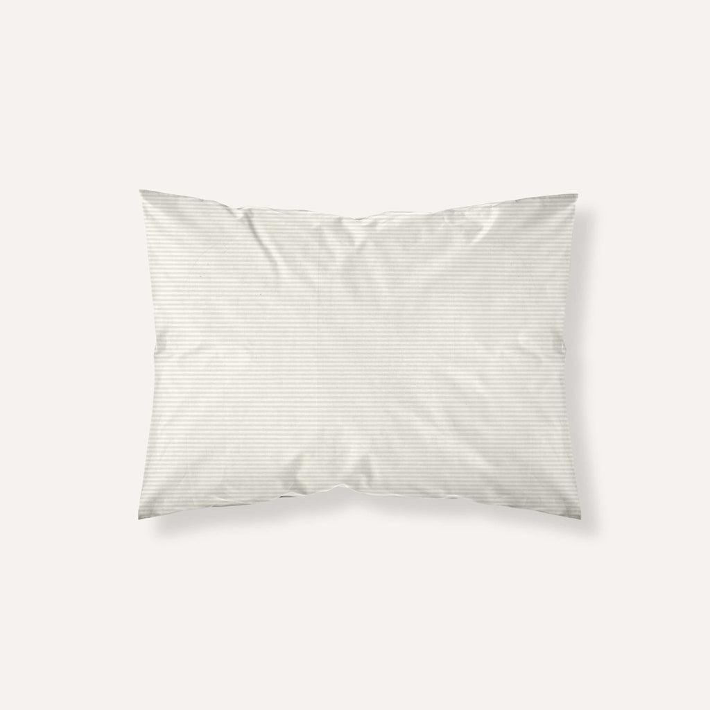 Funda de almohada jacquard Jávea pequeña Lino 0