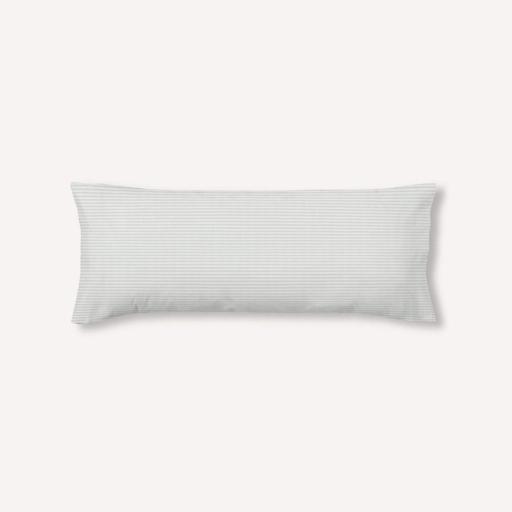 Funda de almohada jacquard Jávea pequeña Gris Claro 0
