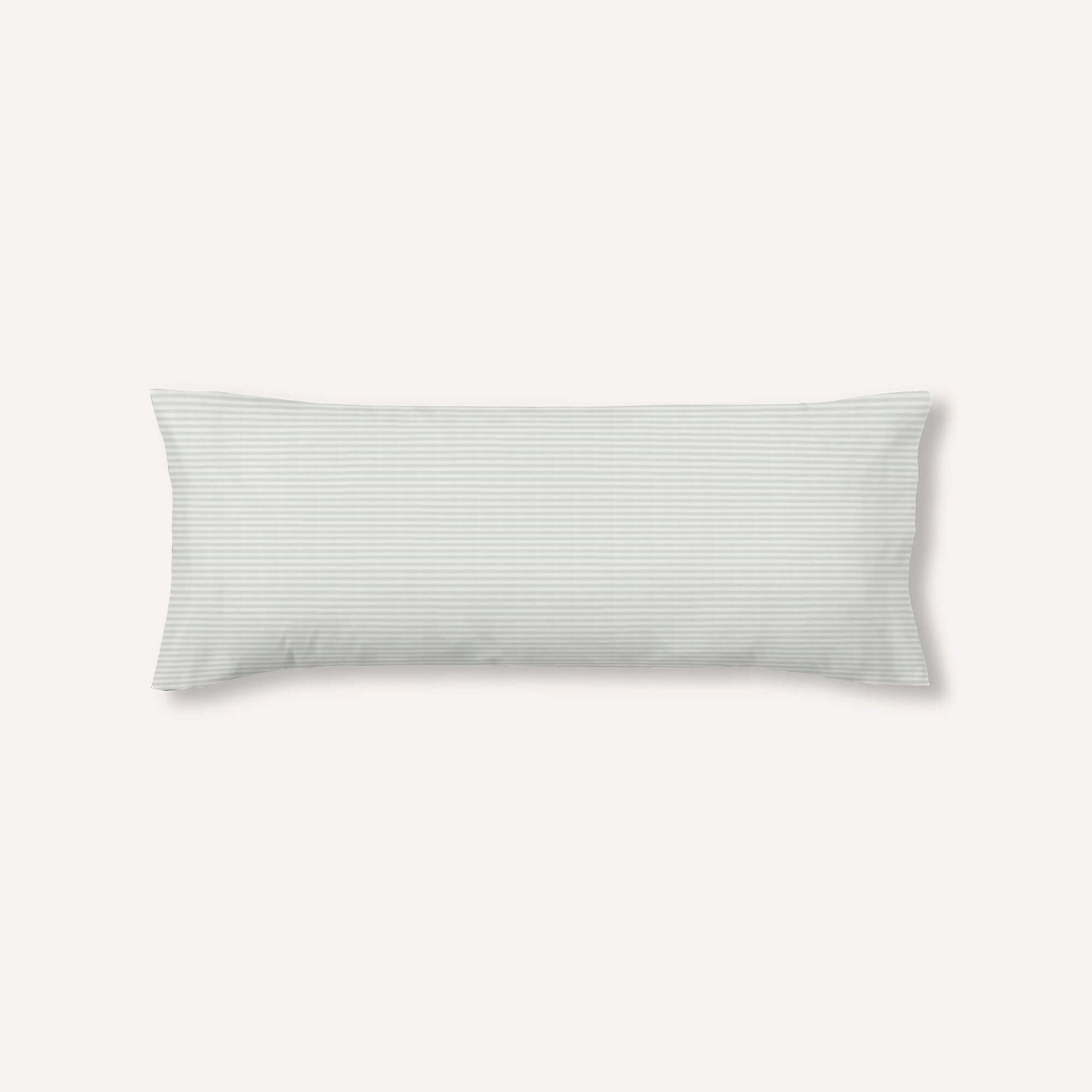 Funda de almohada jacquard Jávea pequeña Gris Claro 0