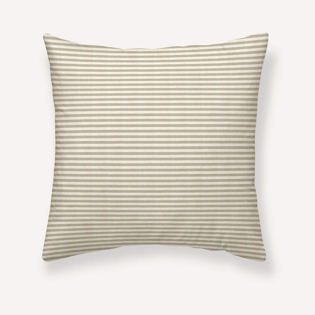 Funda de almohada jacquard Jávea mediana Tabaco 0