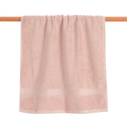 Toalla 100% algodón peinado 650 gr. Light Pink 5