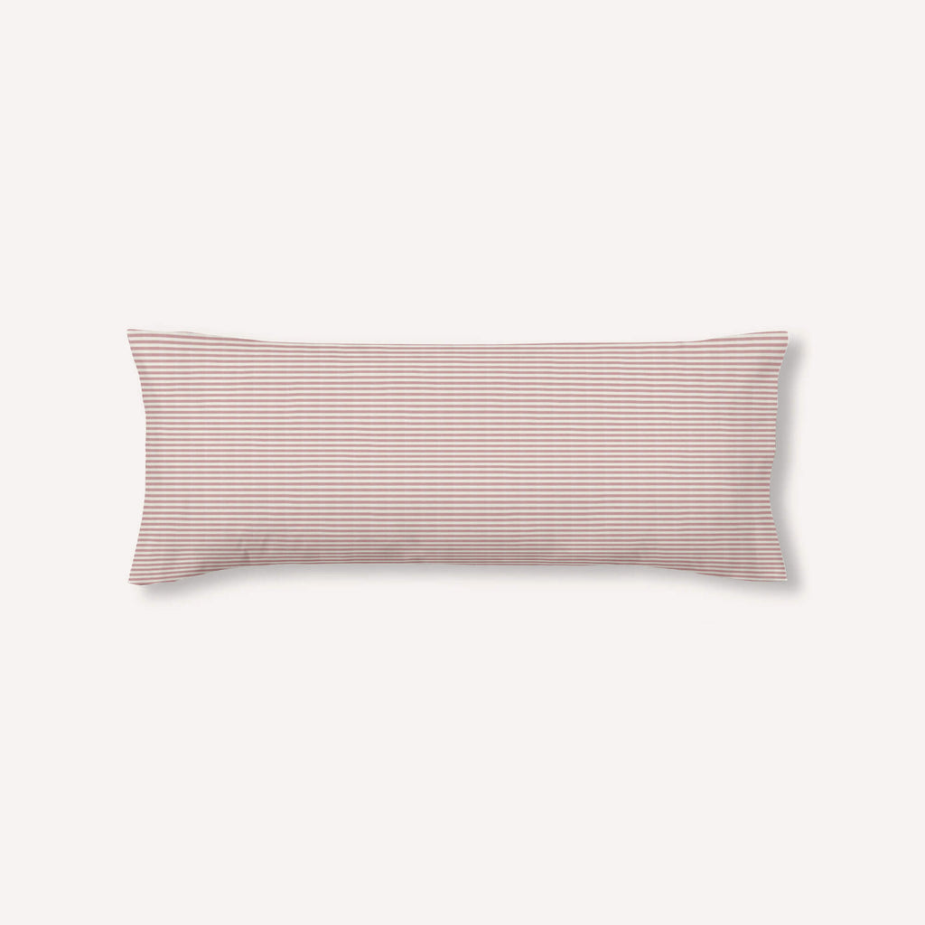 Funda de almohada jacquard Jávea pequeña Granate 0