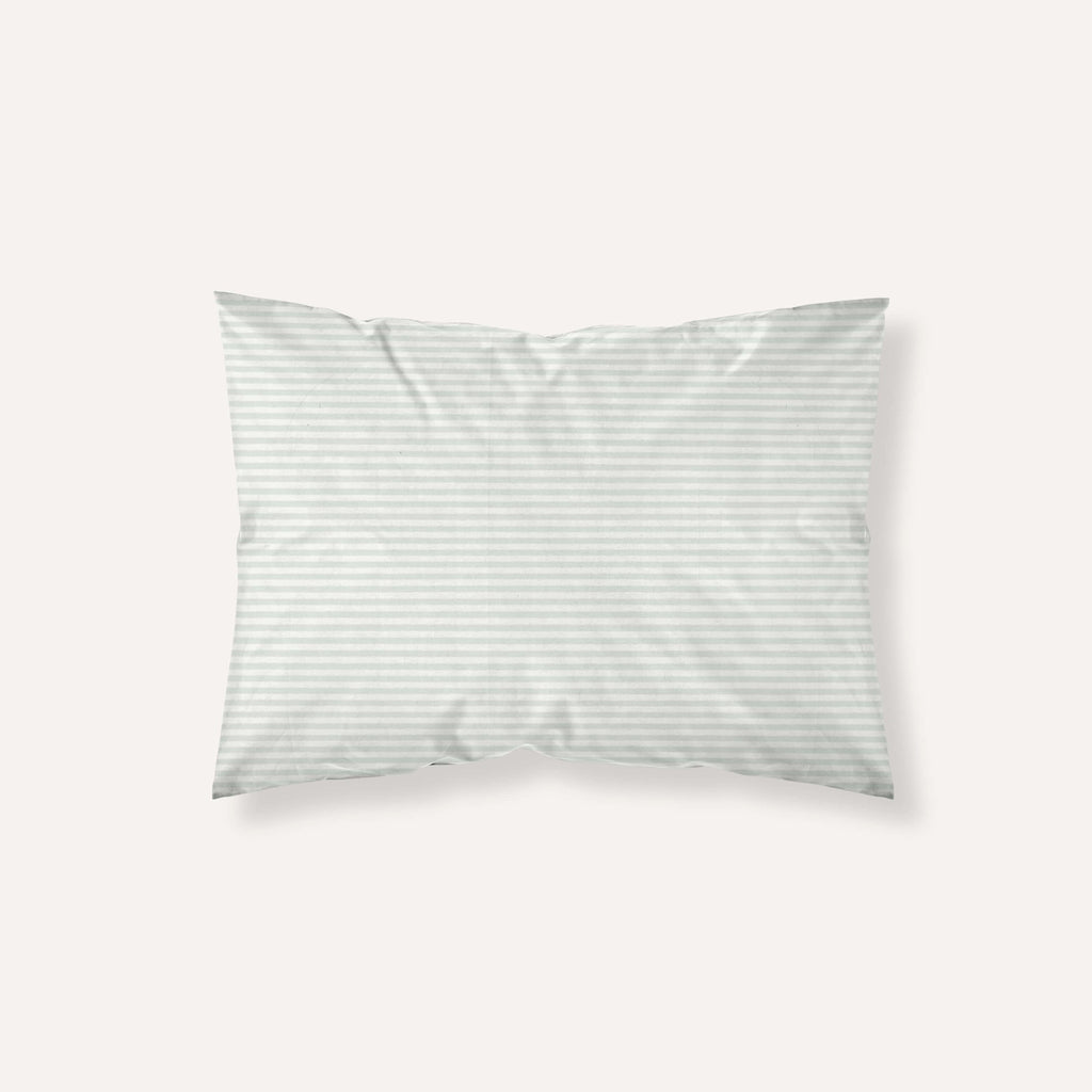Funda de almohada jacquard Jávea mediana Gris Claro 0
