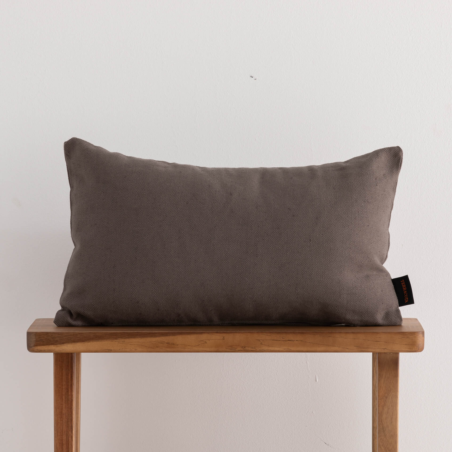Funda de cojín jacquard 30x50 cm Cascai Anthracite 0