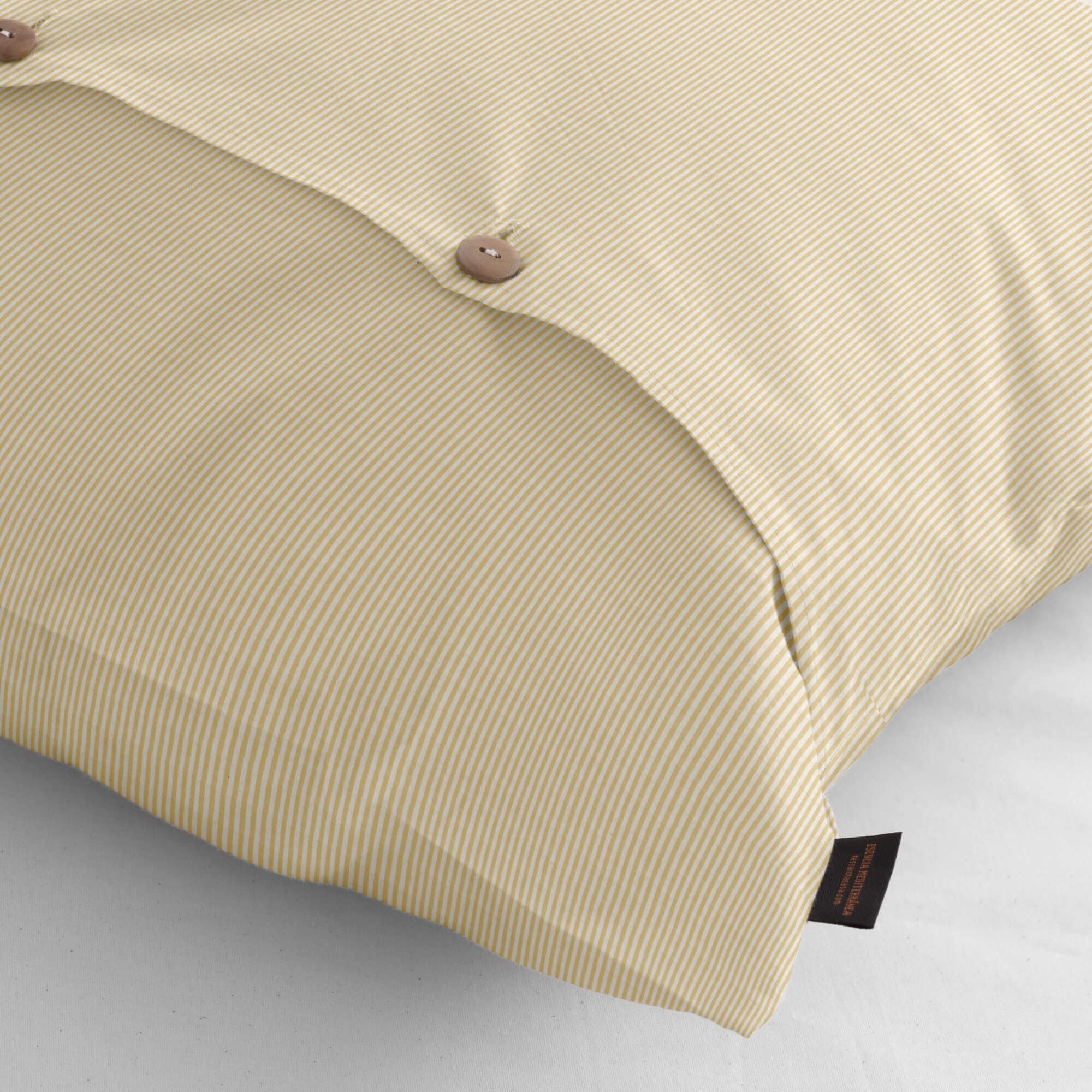 Funda de almohada jacquard Jávea pequeña Amber Gold 2