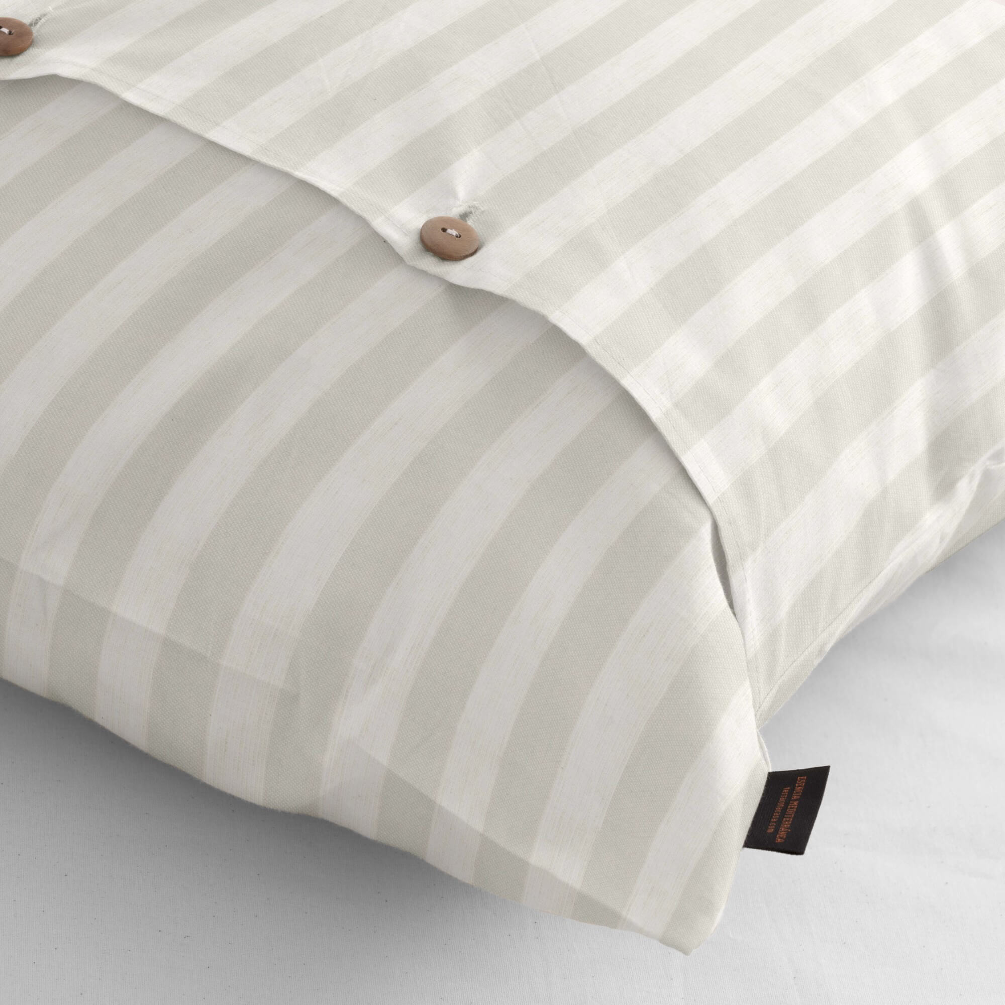 Funda de almohada jacquard Jávea Grande Lino 2