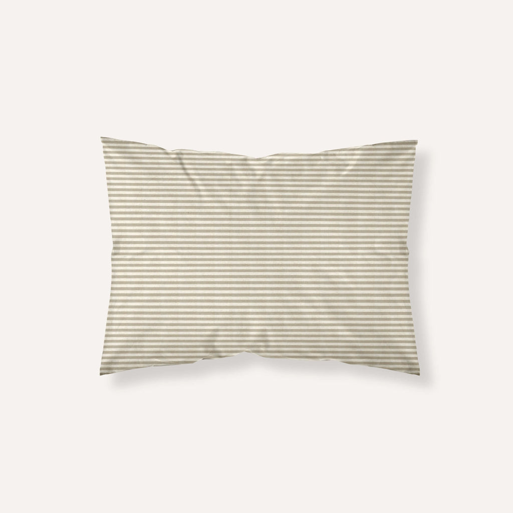 Funda de almohada jacquard Jávea mediana Tabaco 0