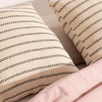 Funda nórdica jacquard Elche Granate 8
