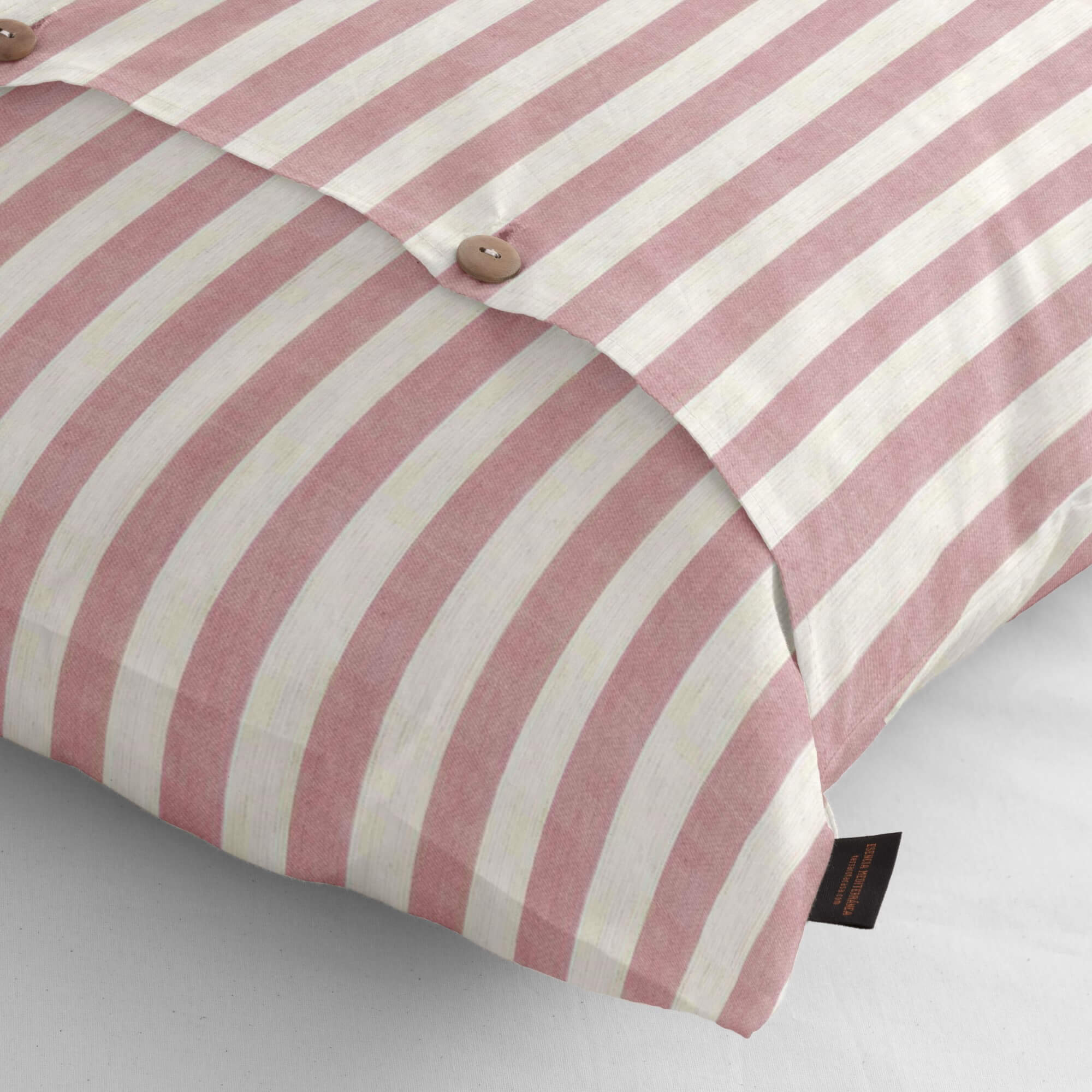 Funda de almohada jacquard Jávea Grande Granate 2