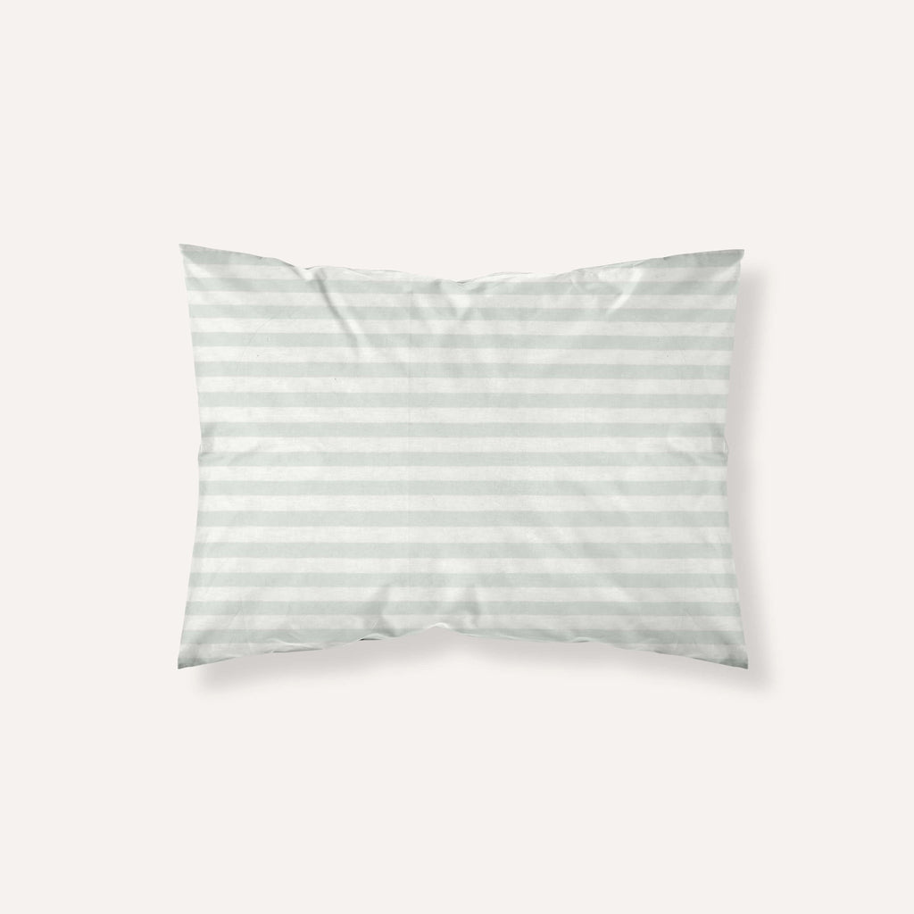 Funda de almohada jacquard Jávea Grande Gris Claro 0