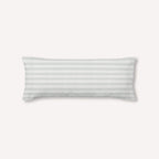 Funda de almohada jacquard Jávea Grande Gris Claro 0