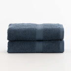 Toalla 100% algodón peinado 650 gr. Denim Blue 0