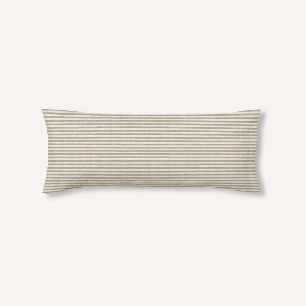 Funda de almohada jacquard Jávea mediana Tabaco 0