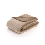 Manta extrasuave reversible Sedalina - Sherpa Taupe