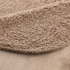 Manta extrasuave reversible Sedalina - Sherpa Taupe