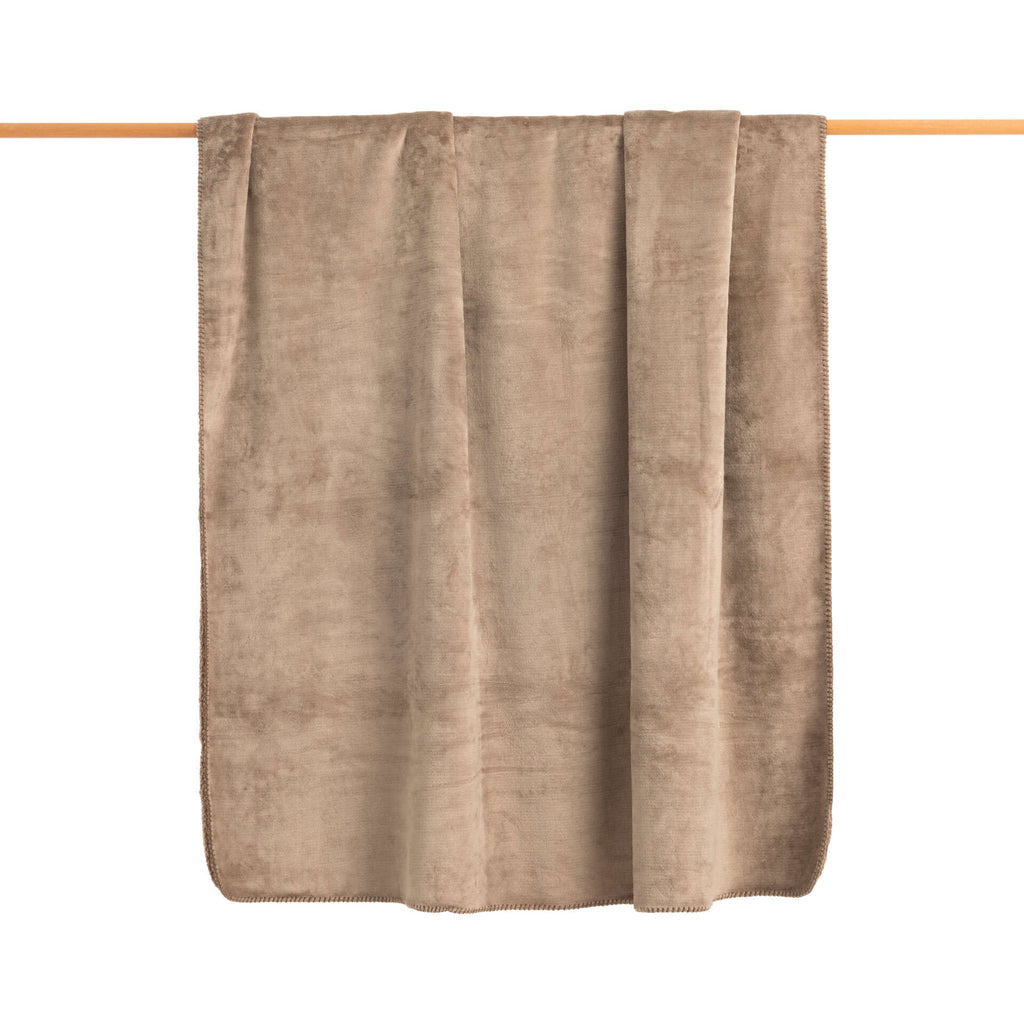 Manta extrasuave reversible Sedalina - Sherpa Taupe