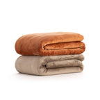 Manta extrasuave reversible Sedalina - Sherpa Taupe