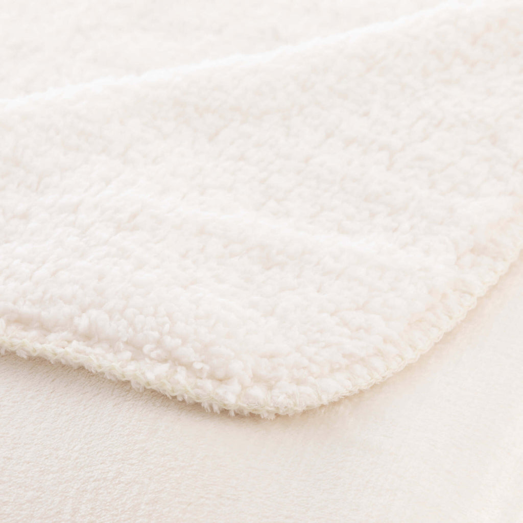 Manta extrasuave reversible Sedalina - Sherpa Natural