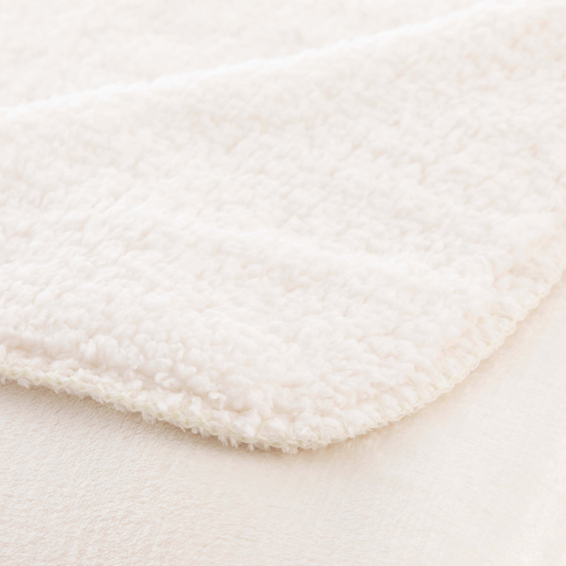 Manta extrasuave reversible Sedalina - Sherpa Natural
