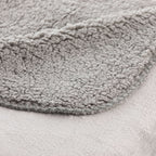 Manta extrasuave reversible Sedalina - Sherpa Anthracite