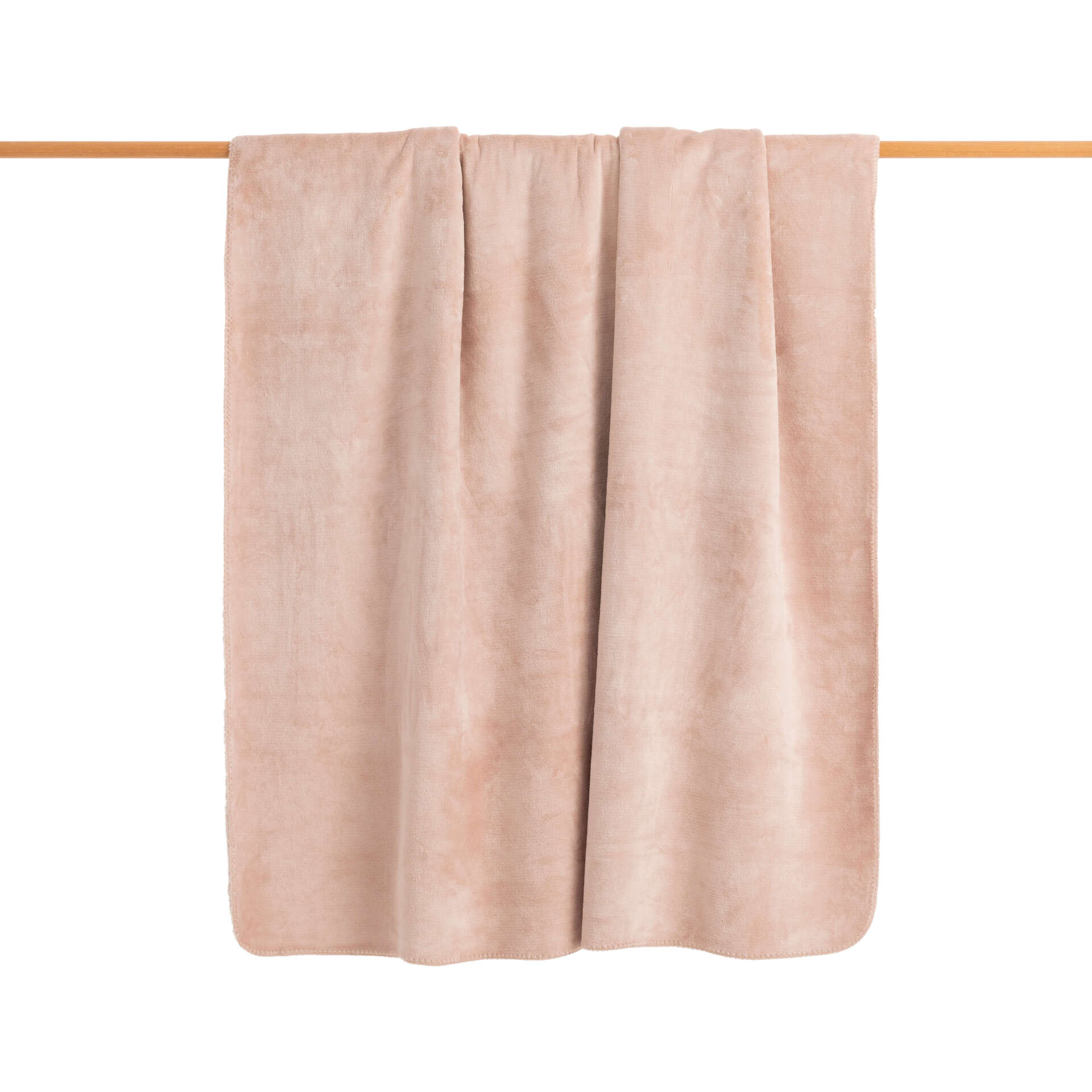Manta extrasuave reversible Sedalina - Sherpa Light Pink