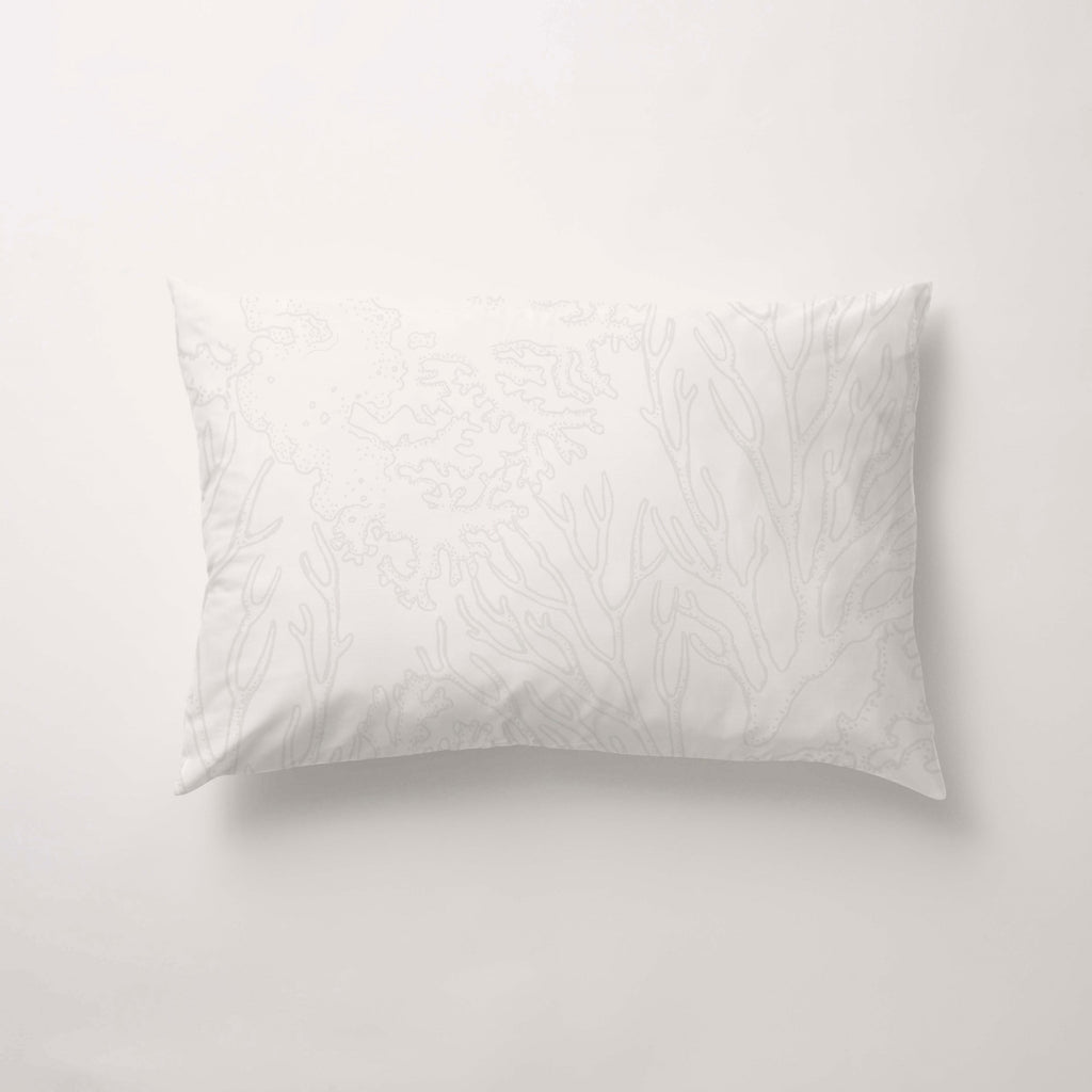 Funda de almohada popelín 300 hilos Begur Gris