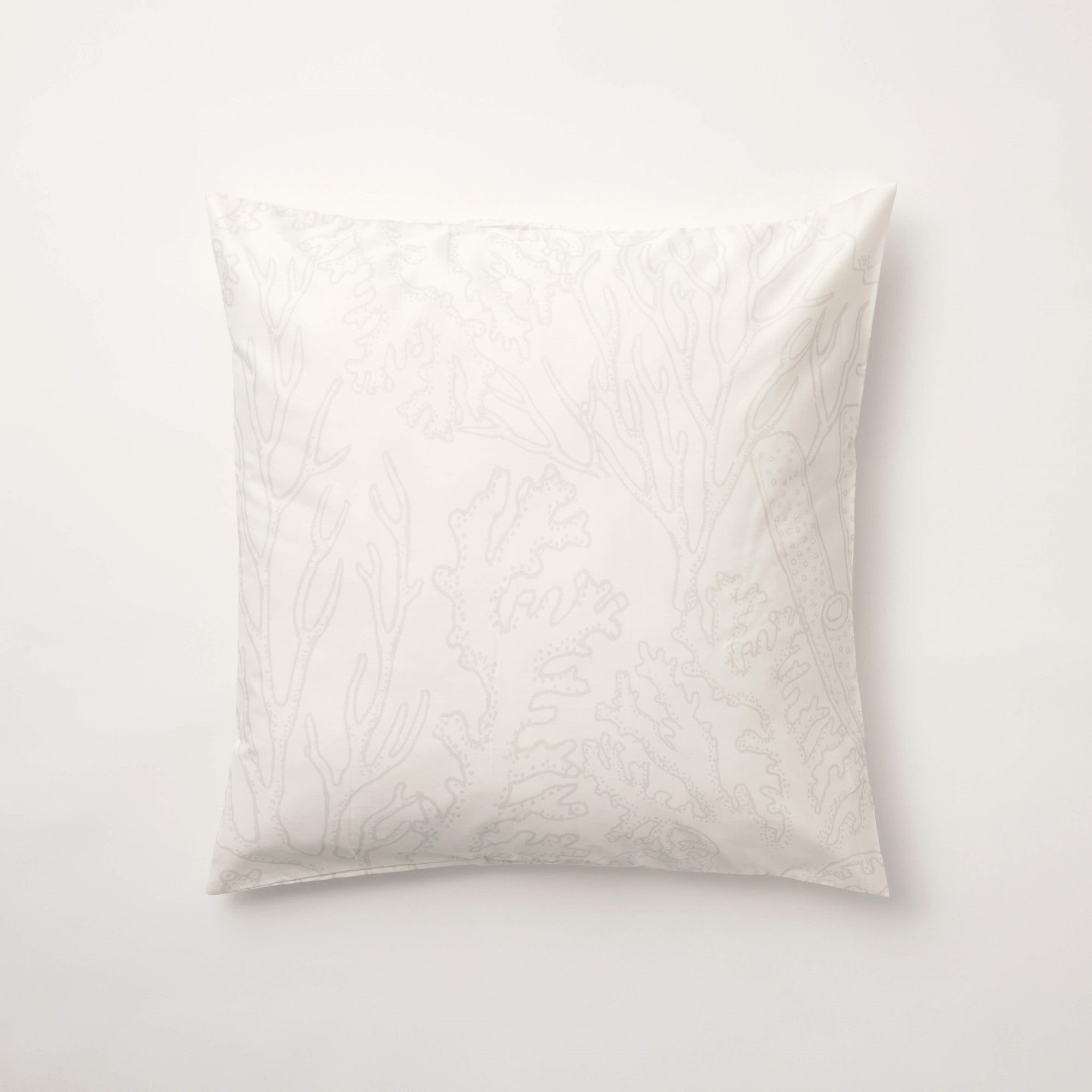 Funda de almohada popelín 300 hilos Begur Gris