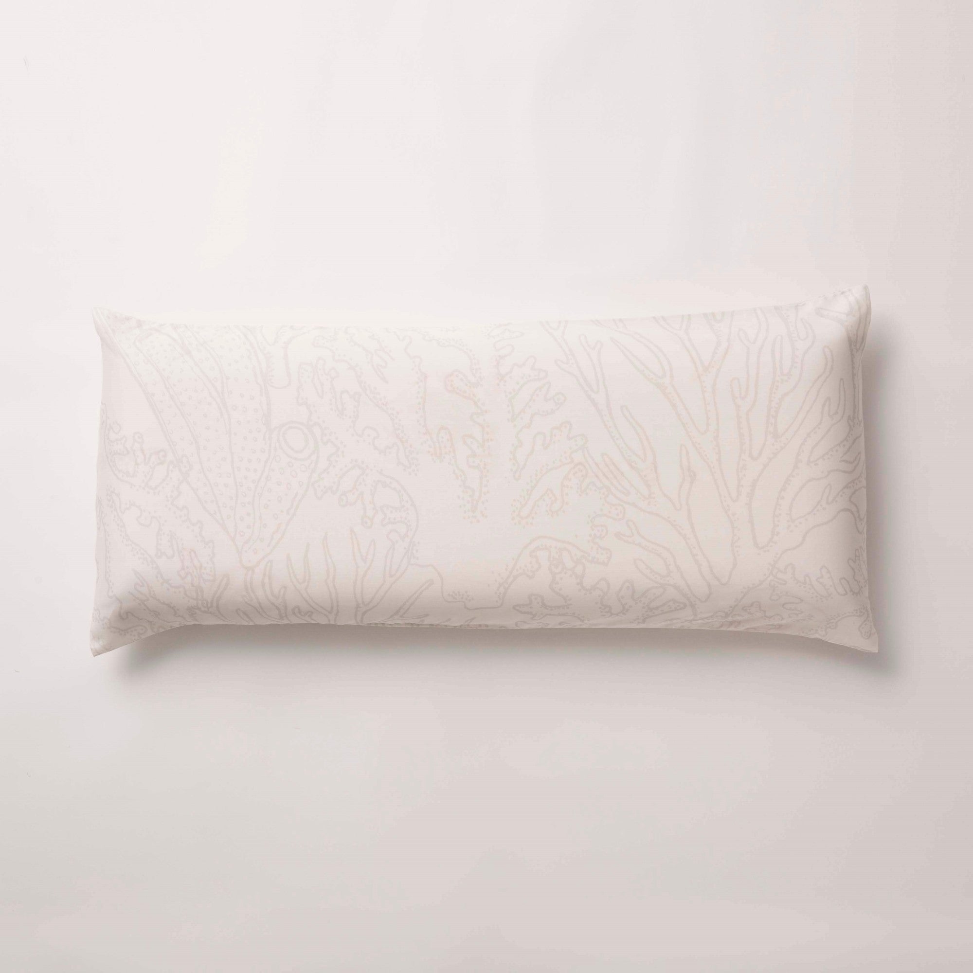 Funda de almohada popelín 300 hilos Begur Gris