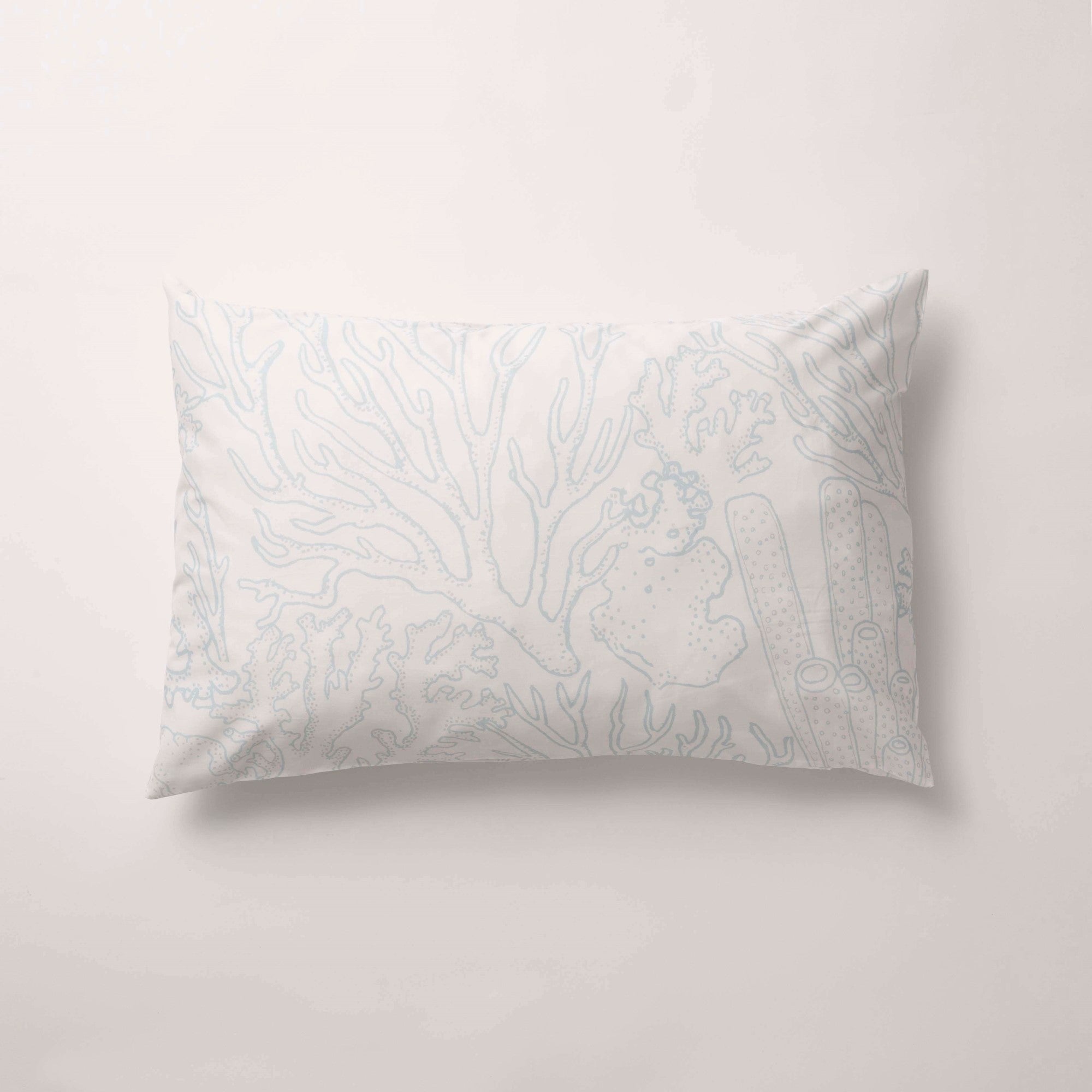 Funda de almohada popelín 300 hilos Begur Mint