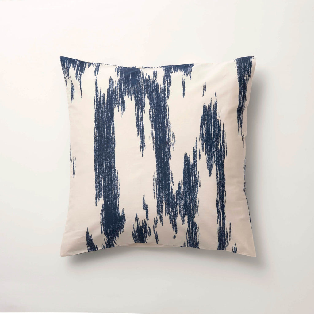Funda de almohada popelín 300 hilos Mahón Azul Marino