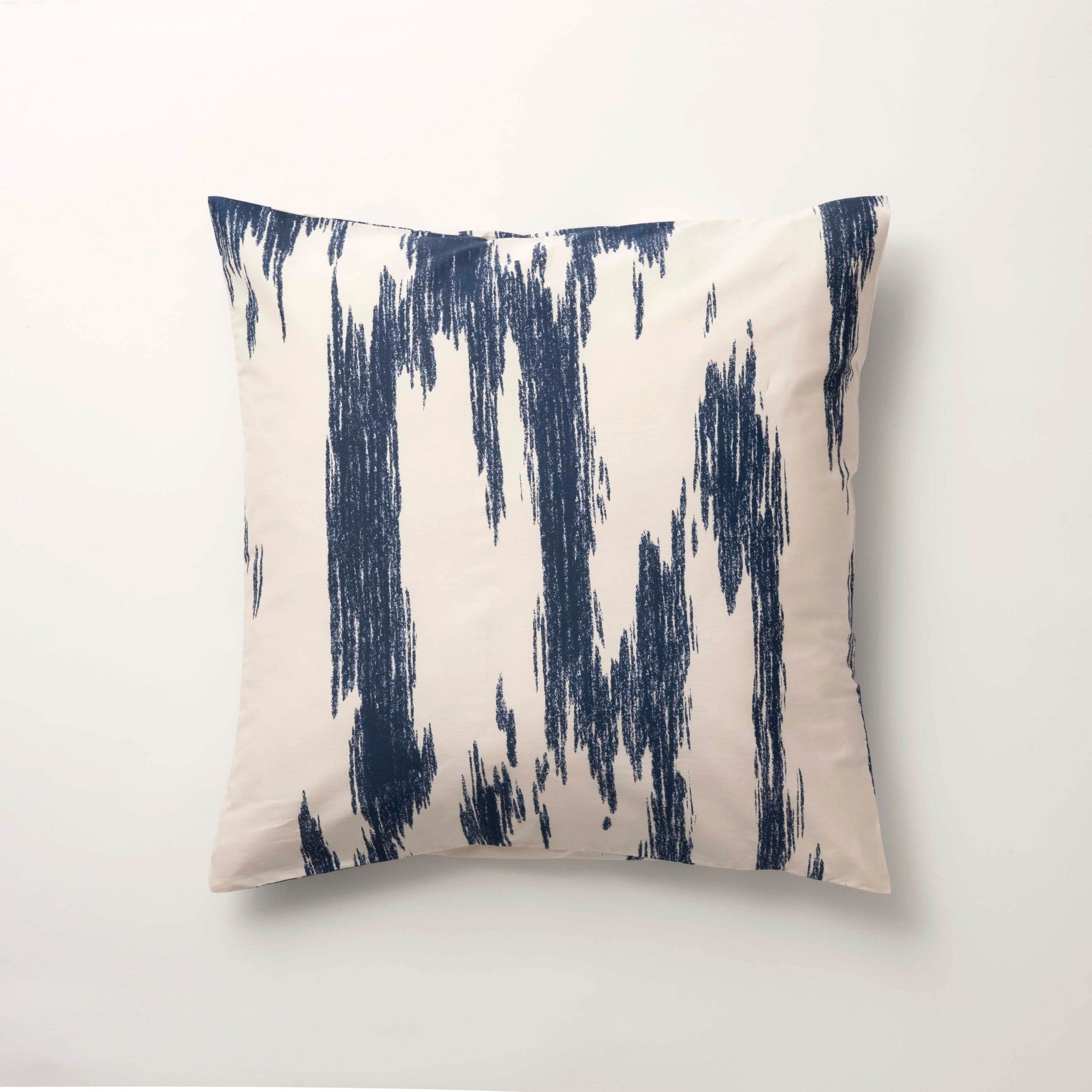 Funda de almohada popelín 300 hilos Mahón Azul Marino