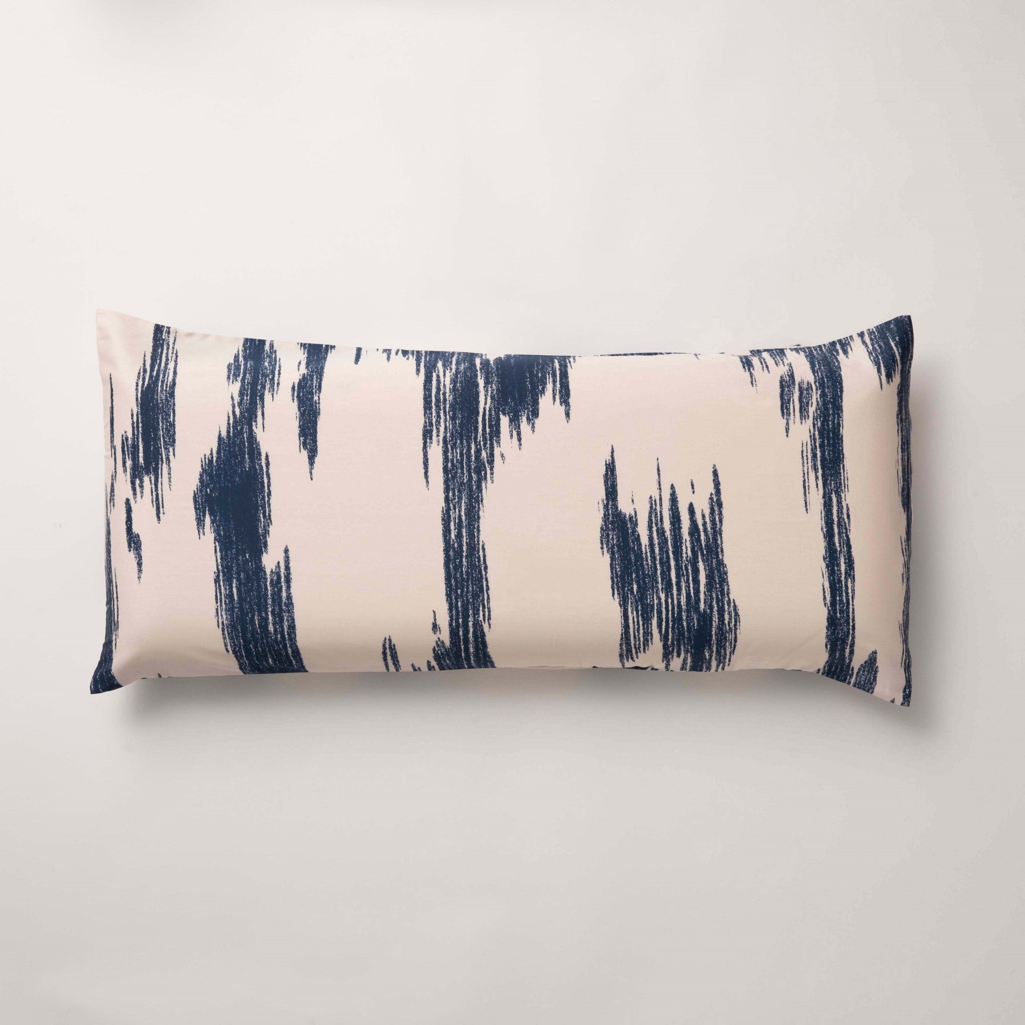 Funda de almohada popelín 300 hilos Mahón Azul Marino