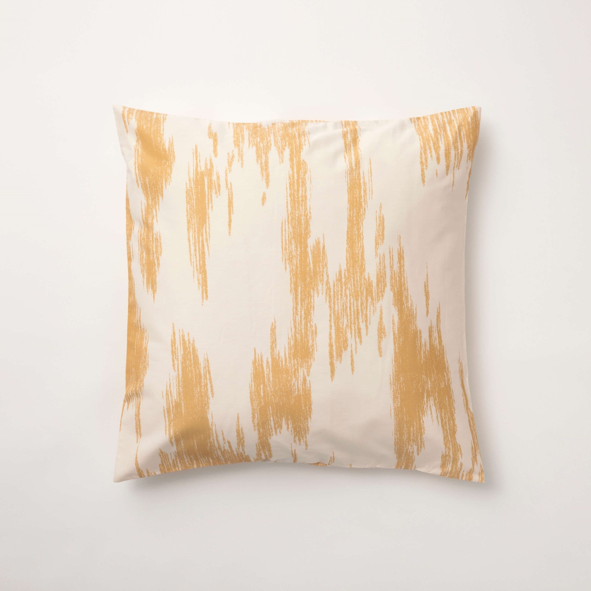 Funda de almohada popelín 300 hilos Mahón Mostaza