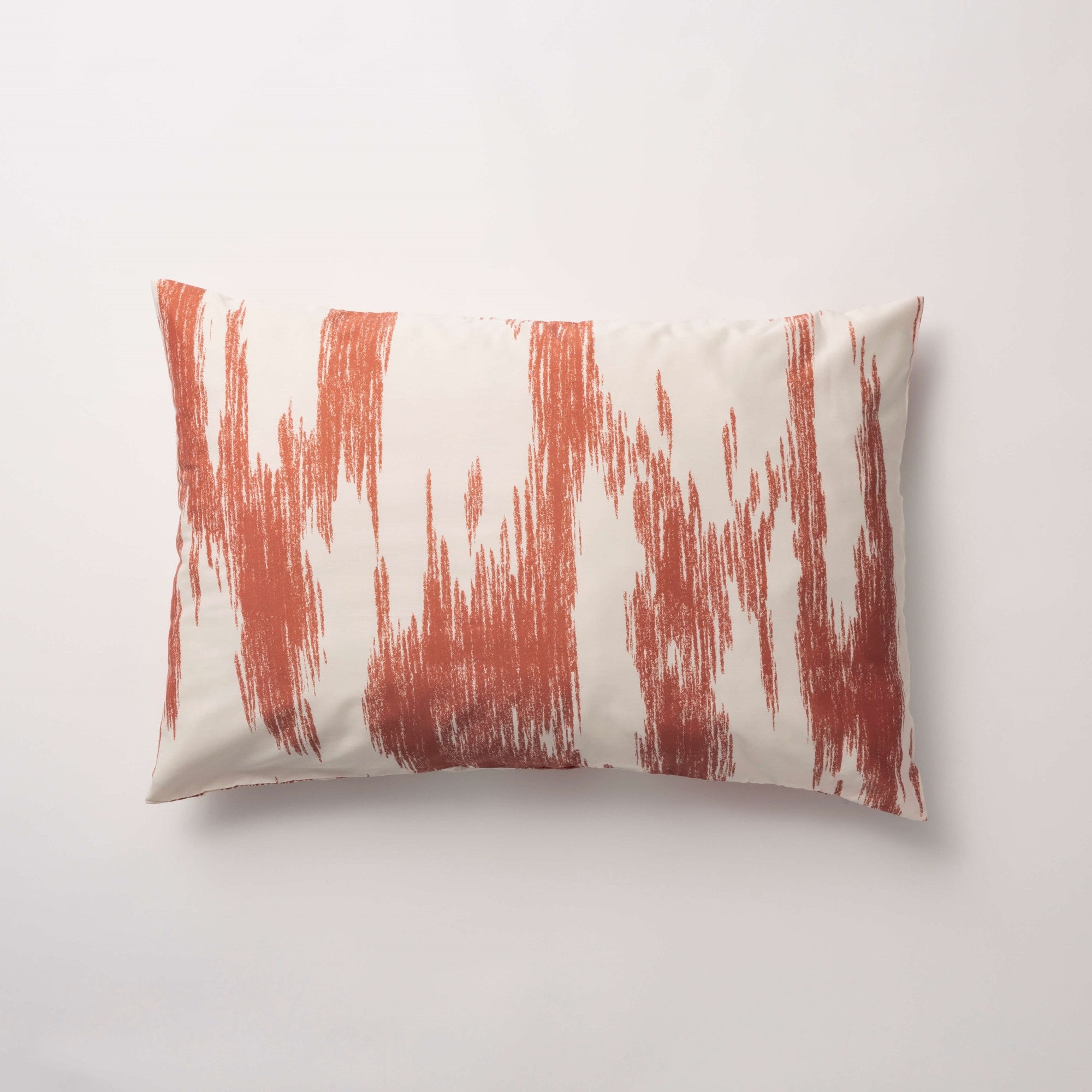 Funda de almohada popelín 300 hilos Mahón Teja