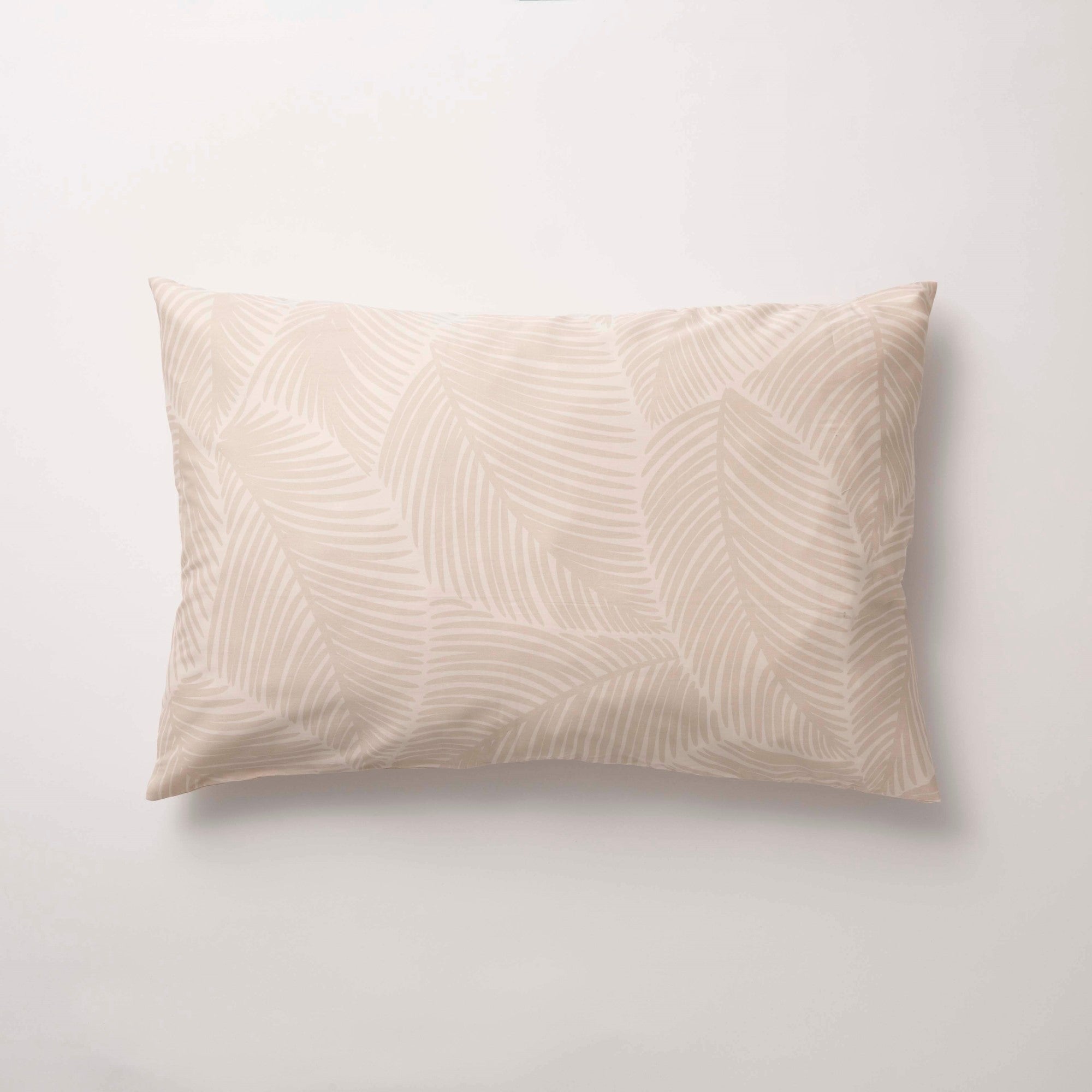 Funda de almohada popelín 300 hilos Nijar Beige