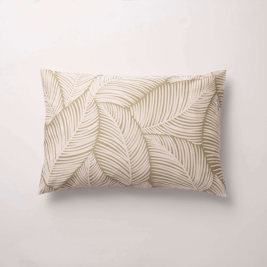 Funda de almohada popelín 300 hilos Nijar Verde