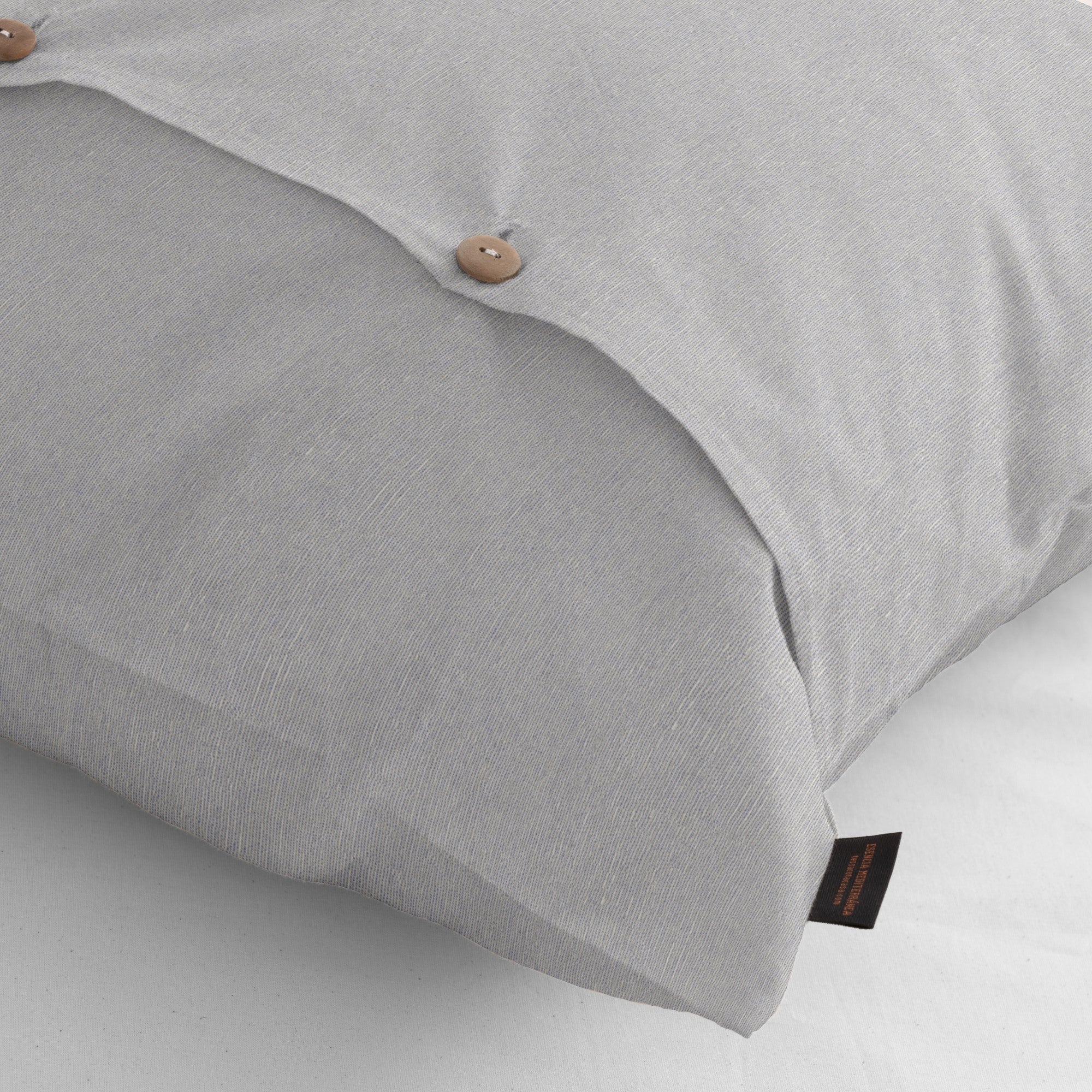 Funda de almohada jacquard Elche Azulón