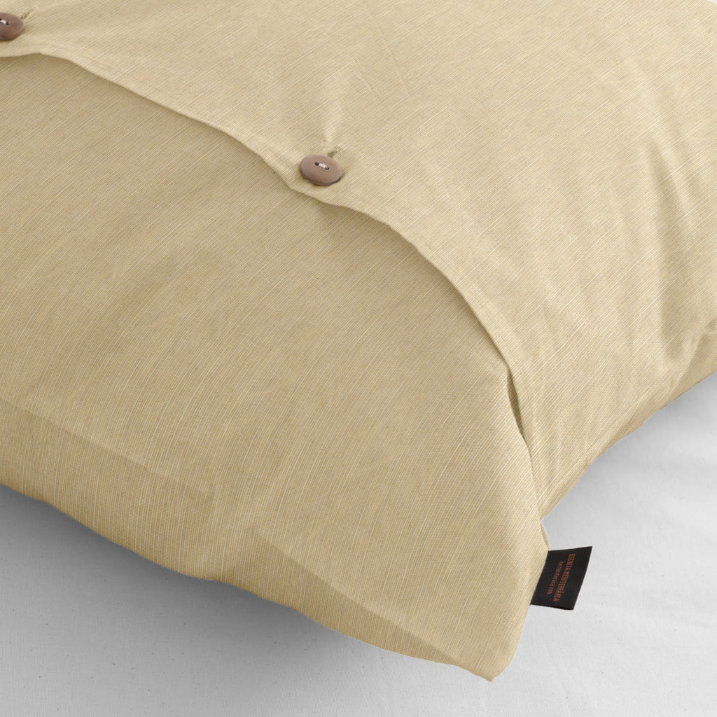 Funda de almohada jacquard Elche Amber Gold