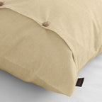 Funda de almohada jacquard Elche Amber Gold