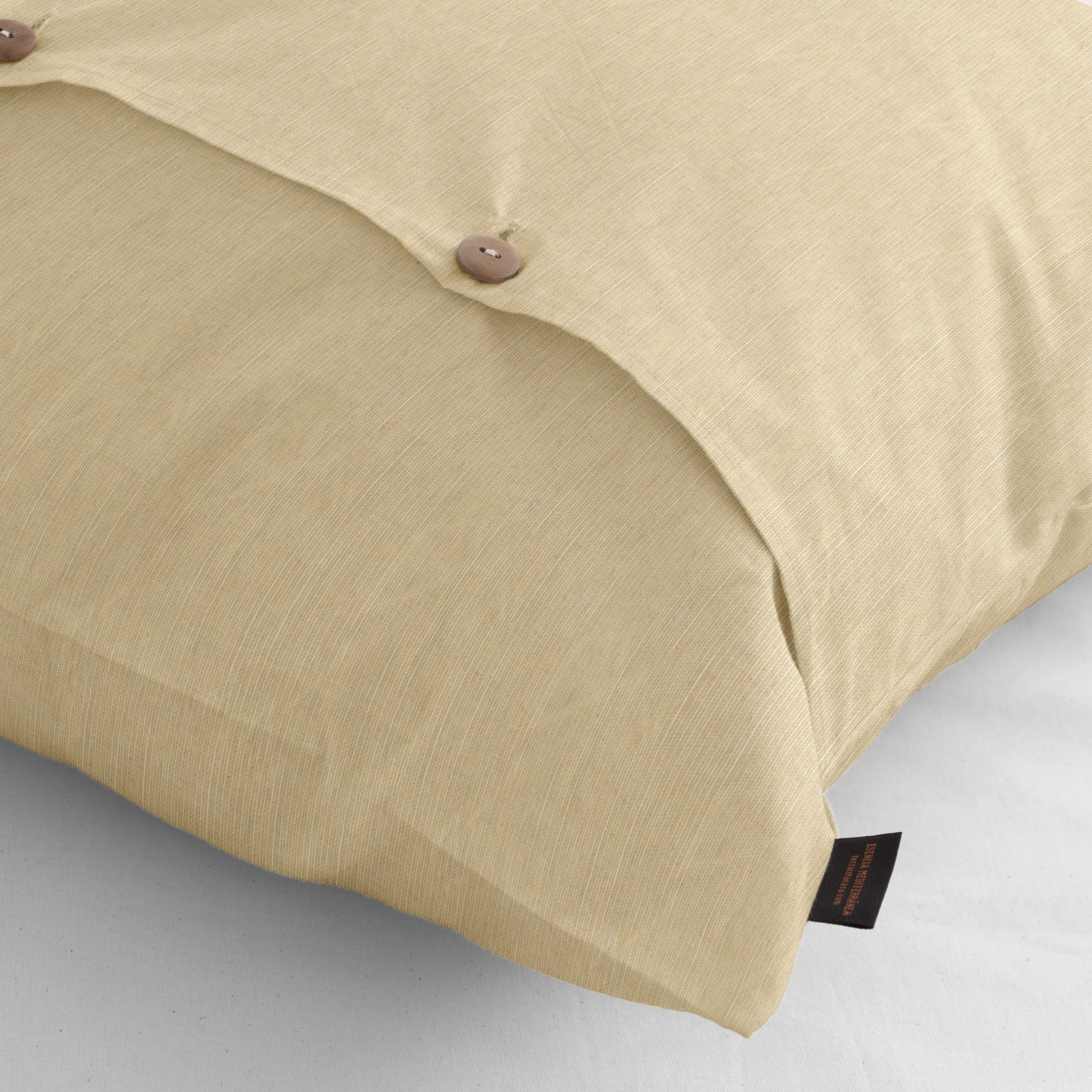 Funda de almohada jacquard Elche Amber Gold