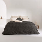 Funda nórdica jacquard Benisa Negro