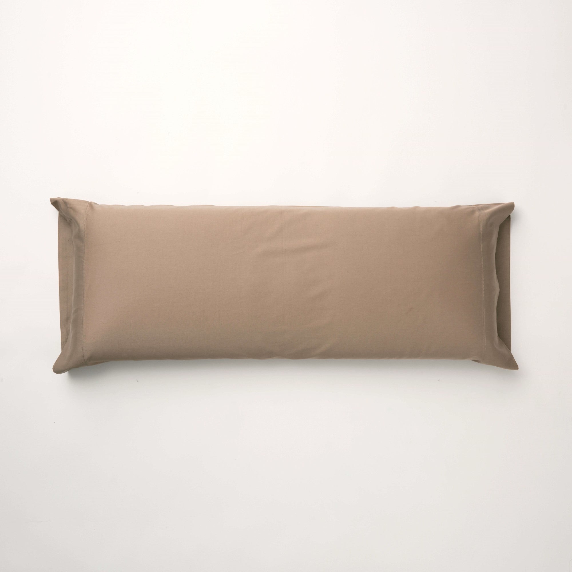 Funda de almohada satén 300 hilos Greige