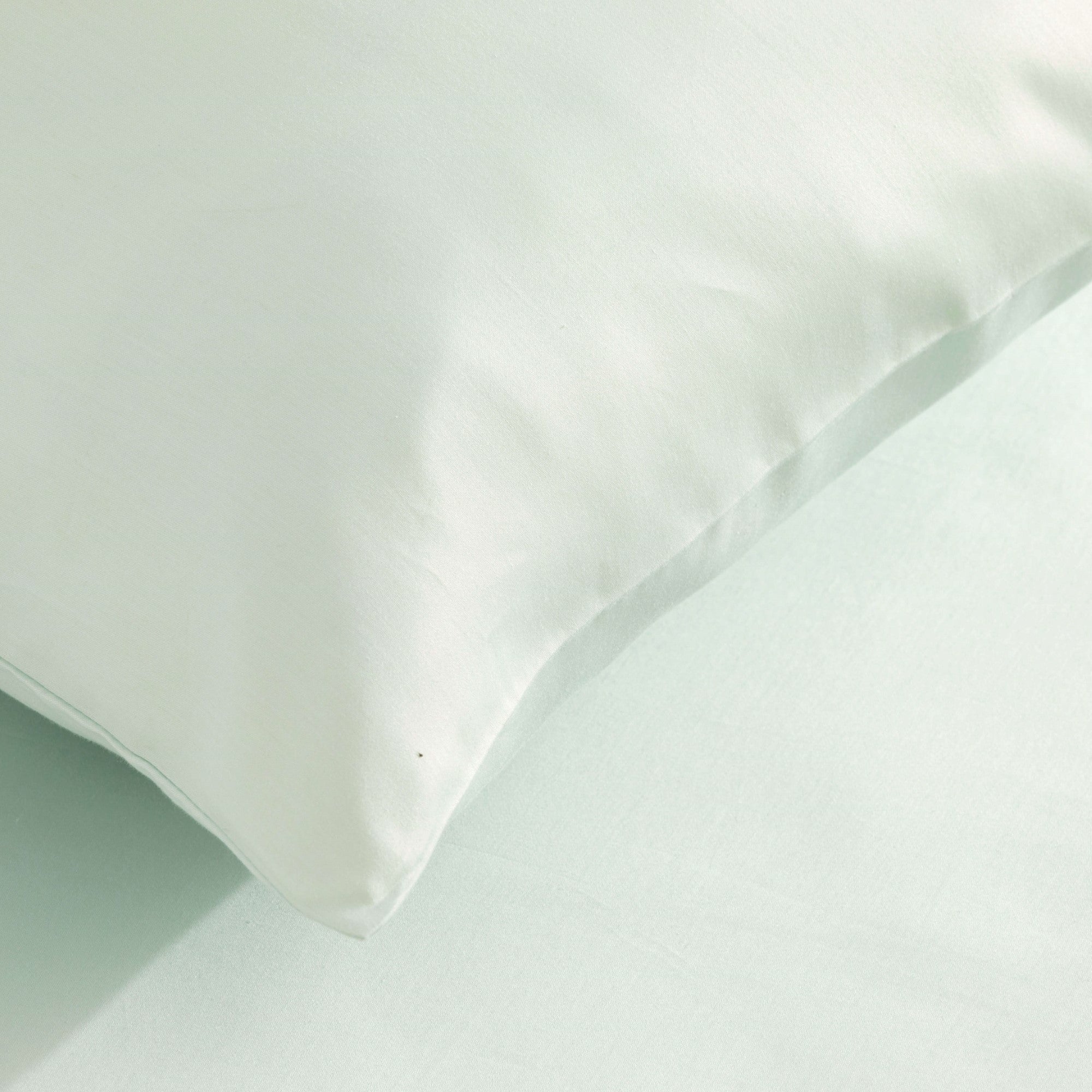 Funda de almohada satén 300 hilos Mint